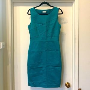 Teal dress